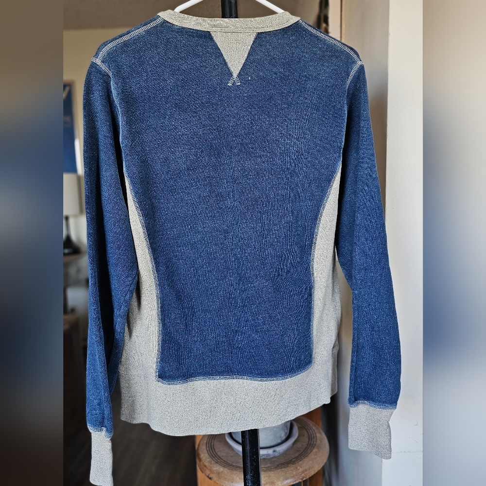 Adriano Goldschmied Indigo Crewneck Pullover - Picture 2 of 6